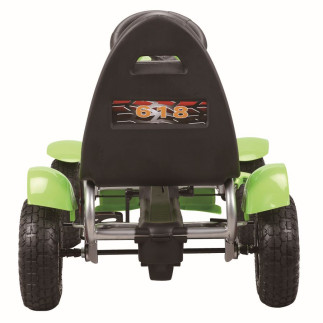 Gokart na pedały f618 zielony