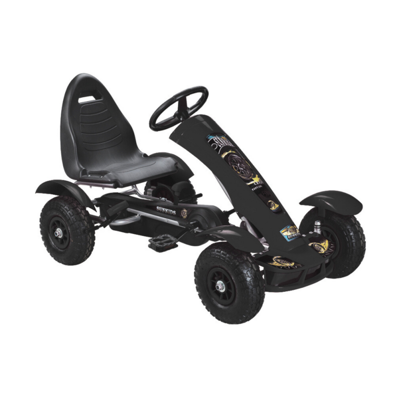 Gokart na pedały F618 Czarny - EAN: 5905991061397