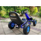 Gokart Niebieski z Pompowanymi Kołami A-15 - EAN: 5902808150718