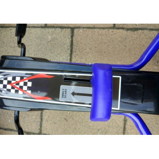Gokart  niebieski a-15 pompowane koła
