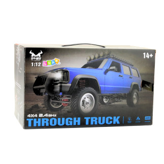 Samochód terenowy mn78 zdalnie sterowany rc napęd 4x4 srebrny 1:12