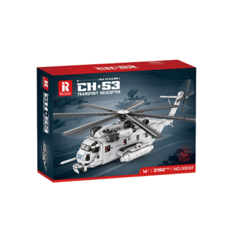 Klocki konstrukcyjne śmigłowiec transportowy helikopter 2192el