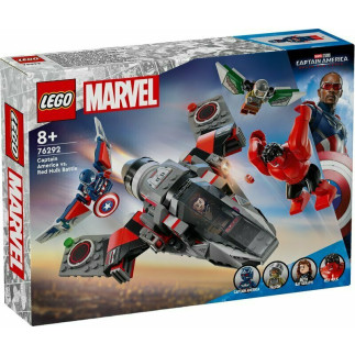 Lego 76292 super heroes kapitan ameryka kontra czerwony hulk - bitwa