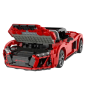 Klocki konstrukcyjne Audi R8 Spyder 1440 elementów - rastar 93800, EAN: 5905991060598 Klocki konstrukcyjne Audi R8 Spyder 1440 elementów - rastar 93800, EAN: 5905991060598