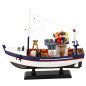 Kolekcjonerski Dekoracyjny Kuter Rybacki 37x34cm - EAN: 5905991049395