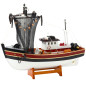 Model Kolekcjonerski Dekoracyjny Statek Kuter Rybacki z Siecią Połowową 38x31cm EAN: 5905991049401