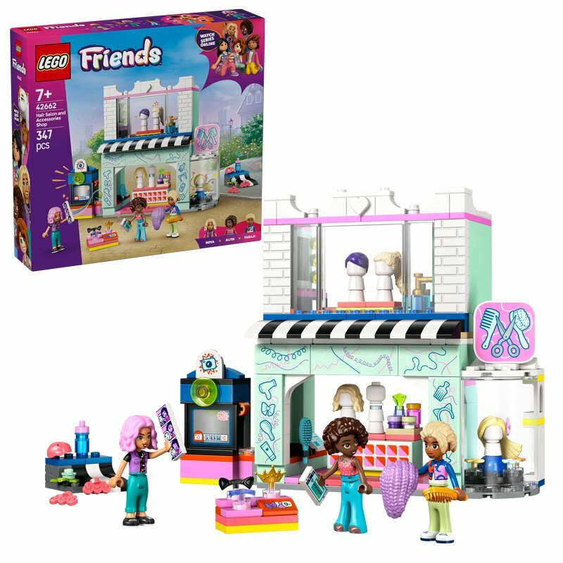 "LEGO Friends Fryzjerski Salon i Sklep z Ozdobami 42662 - EAN: 5702017815282"