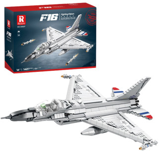 Klocki konstrukcyjne myśliwiec  f-16 fighting falcon 1427el