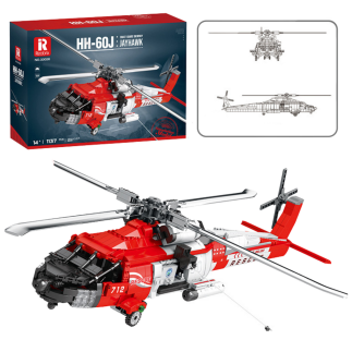 Klocki konstrukcyjne helikopter ratunkowy hh-60j jayhawk 1137el