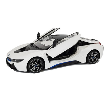 Auto R/C BMW i8 Rastar Biały Z Automatycznymi Drzwiami EAN: 5904204751797