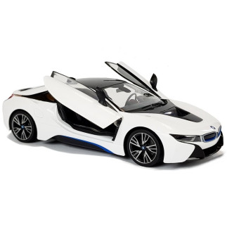 Auto r/c bmw i8 rastar 1:14 biały drzwi automatyczne