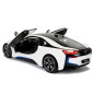 Auto R/C BMW i8 Rastar Biały Z Automatycznymi Drzwiami EAN: 5904204751797