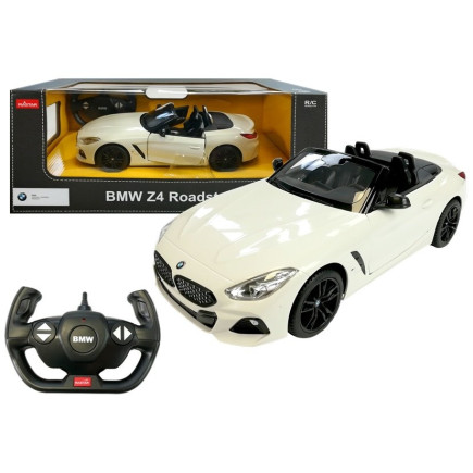 Auto r/c bmw z4 roadster rastar 1:14 białe