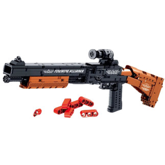 Klocki Konstrukcyjne Karabin M4 Beretta z Funkcją Strzału, 1137 Elementów - EAN: 5905991072898