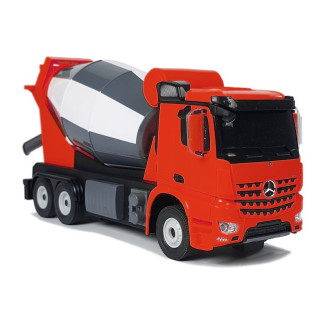 Auto r/c mercedes-benz arocs rastar 1:14 czerwone na pilota