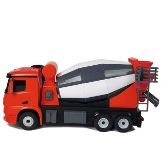 Auto r/c mercedes-benz arocs rastar 1:14 czerwone na pilota