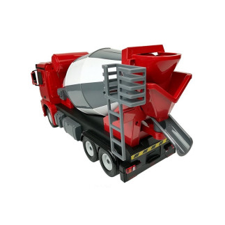 Auto r/c mercedes-benz arocs rastar 1:14 czerwone na pilota