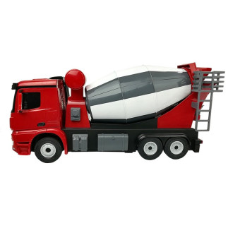 Auto r/c mercedes-benz arocs rastar 1:14 czerwone na pilota