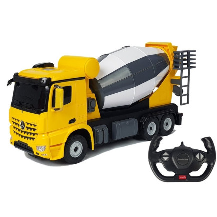 Auto R/C Mercedes-Benz Arocs Rastar żółte na pilota EAN: 5904204751889