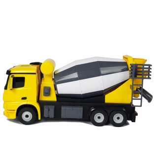 Auto r/c mercedes-benz arocs rastar 1:14 żółte na pilota