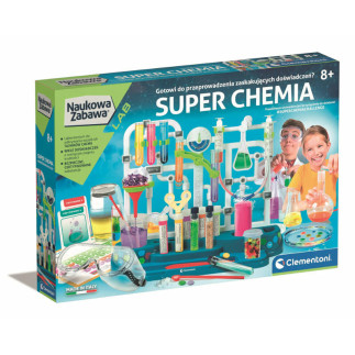 Clementoni naukowa zabawa. super chemia 50805