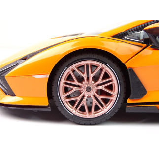 Auto r/c lamborghini sian fkp 37 rastar 1:14 pomarańczowe na pilota