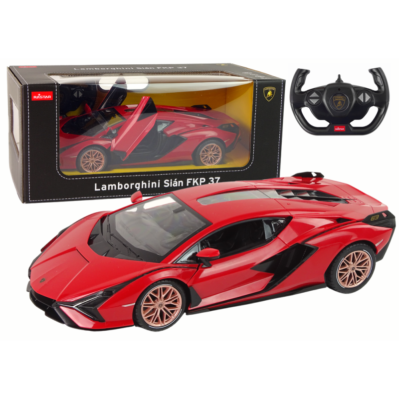 Auto R/C Lamborghini Sian FKP 37 Czerwone na pilota EAN: 5905214978716