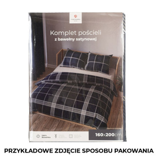 Kadena komplet pościeli z bawełny satynowej 220x200cm