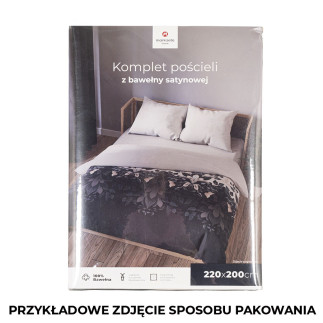 Kelly komplet pościeli z bawełny satynowej 220x200cm