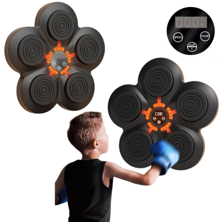 Muzyczna maszyna do boksu na ścianę z Bluetooth i LED - EAN: 5905991033479