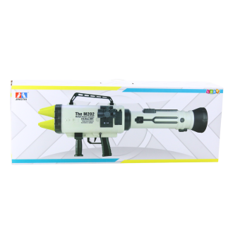 Ogromna wyrzutnia rakiet m202 pociski gąbkowe 68cm