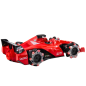 Wyścigowe auto RC z efektem dymu 2.4G - czerwona - EAN: 5905991050278
