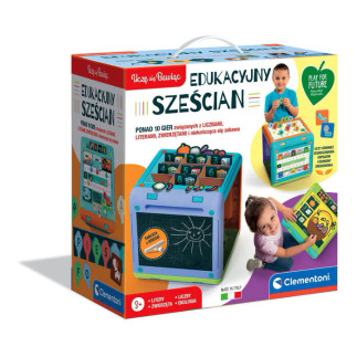Edukacyjny sześcian uczę się bawiąc clementoni 50695