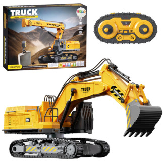 Koparka gąsienicowa do złożenia diy zdalnie sterowana rc 133el
