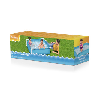 Basen ogrodowy stelażowy dla dzieci 122 cm x 122 cm x 30 cm bestway 56217