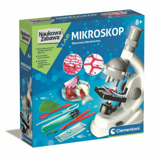 Clementoni naukowa zabawa. doświadczenia z mikroskopem 50806