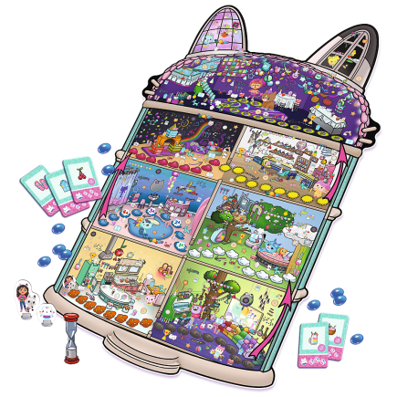 Gra - detective meow trefl 02695