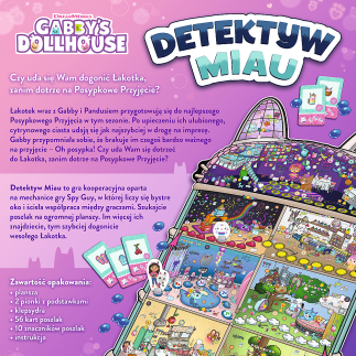 Gra - detective meow trefl 02695
