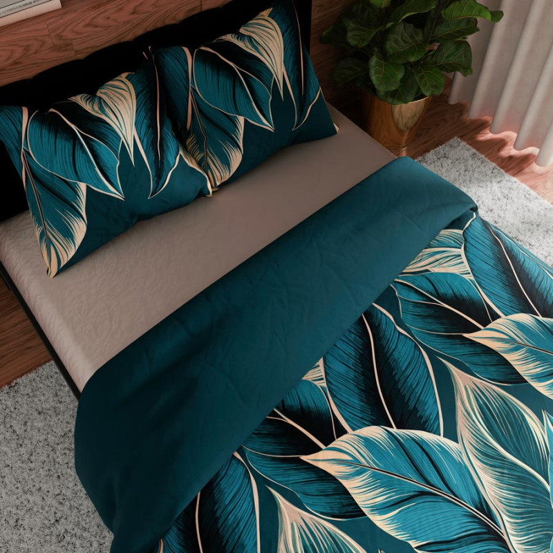 Levi Komplet Pościeli z Bawełny Satynowej 160x200cm EAN: 5906450929340