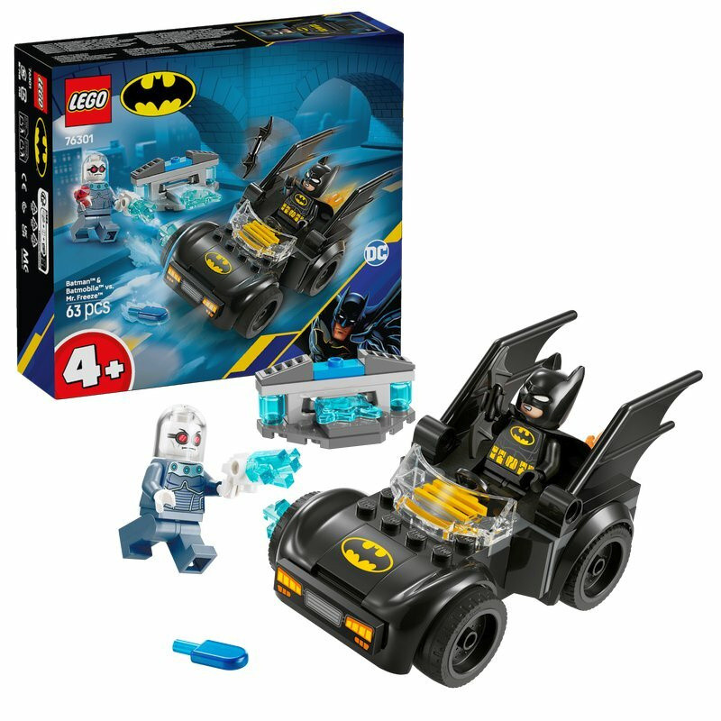 Lego Super Heroes Batman i Batmobil kontra Mr. Freeze - EAN: 5702017817750