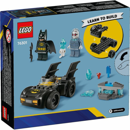 Lego 76301 super heroes batman i batmobil kontra mr. freeze