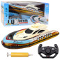 Luksusowy jacht pompowany zdalnie sterowany RC z LED - EAN: 5905991052876