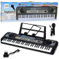 Keyboard elektryczny z mikrofonem i stojakiem na nuty do nagrywania i odtwarzania EAN: 5905991061809