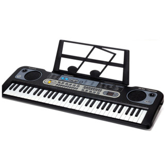 Keyboard elektryczny z mikrofonem i stojakiem na nuty do nagrywania i odtwarzania EAN: 5905991061809