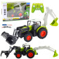 Zdalnie Sterowany Traktor Rolniczy z Obrotową Łyżką i Koparką 2w1 2.4G EAN: 5905991036982