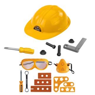 Zestaw majsterkowicza narzędzia młot pneumatyczny na baterie 21el