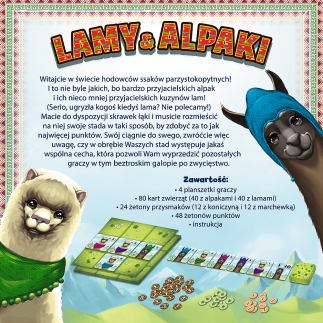 Gra lamy i alpaki trefl 02600