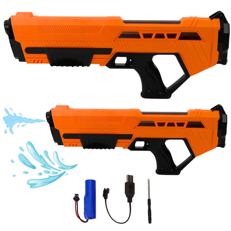 Pistolet karabin na wodę elektryczny automatyczny pomarańczowy EAN: 5905991053019