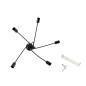 Nowoczesna lampa żyrandol 5 czarna - EAN: 5907621814595