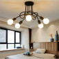 Nowoczesna lampa żyrandol 5 czarna - EAN: 5907621814595